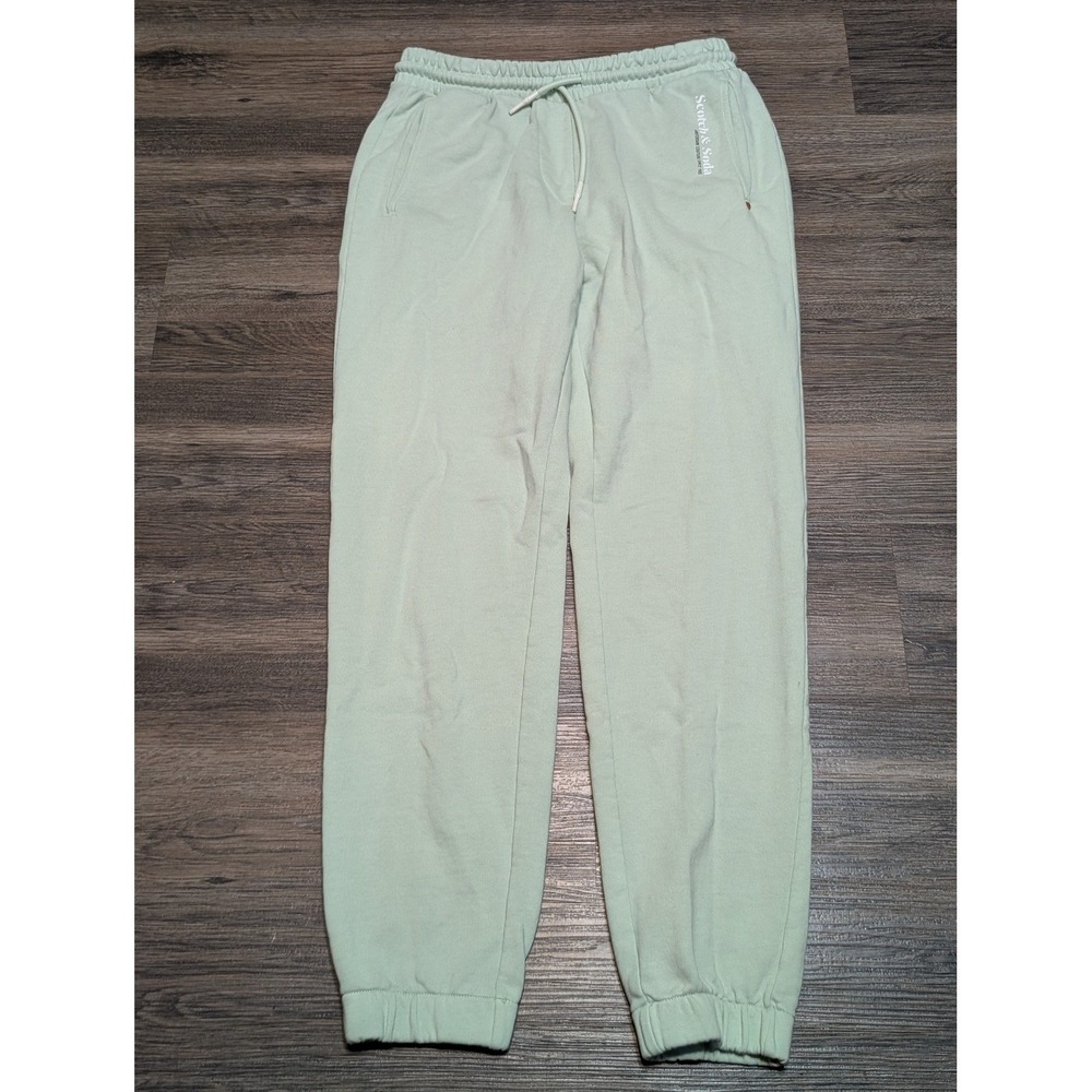 Scotch Soda Light Green Cotton Blend‎ Jogger Sweatpants Size S